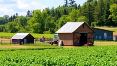 Photo of Фермерская ферма: урожай и техника
